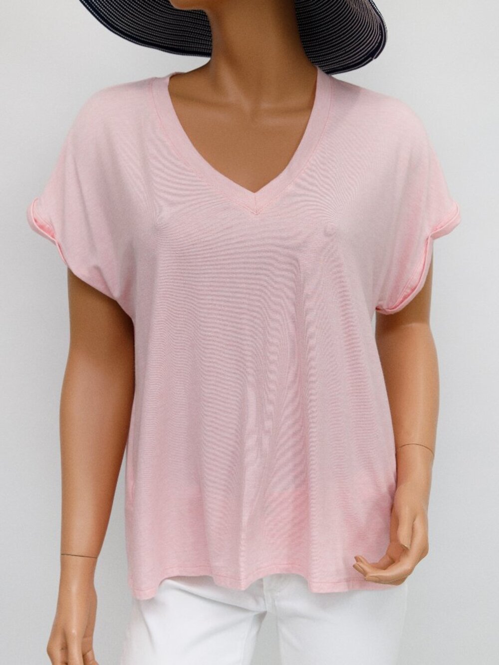 Tommy Bahama Womens Pink Tee Small